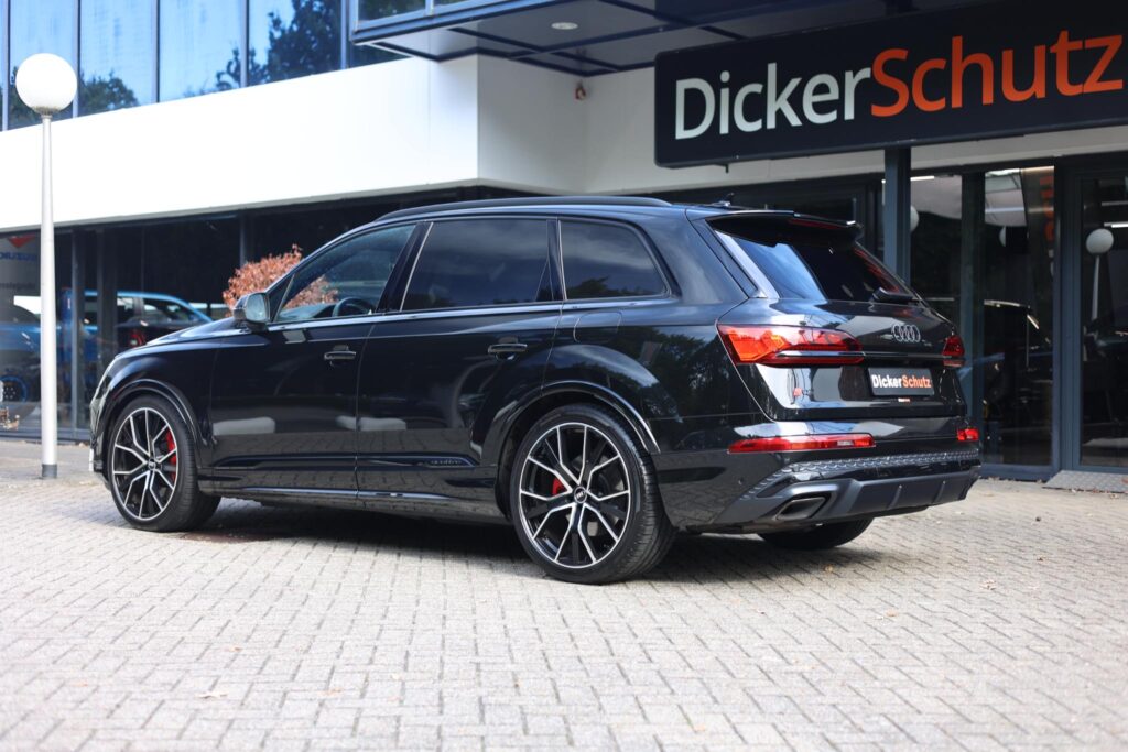 Achterkant van de Audi Q7